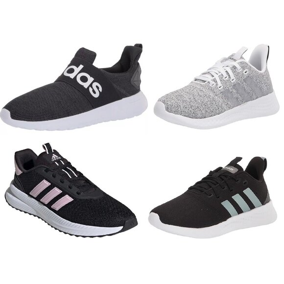 NWT Adidas Women's Running Gym Active Sneakers Black Gray Sizes 6-9 $80 3SH022 - Picture 1 of 16